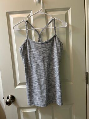 lululemon athletica Grey Space-Dye Strappy Tank